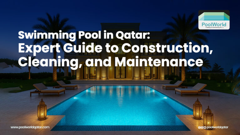 Swimming pool in Qatar