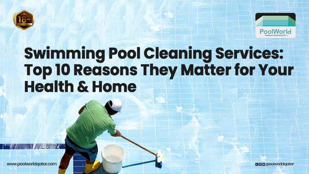 Swimming pool cleaning services